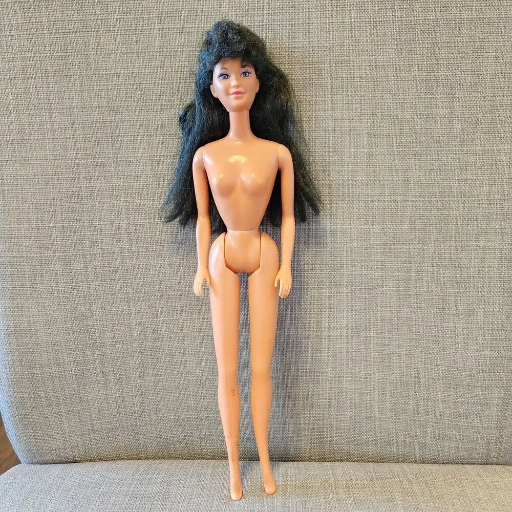 Vintage 1987 Mattel Barbie Island Fun Miko #4065 Hawaiian Tropical Doll NUDE